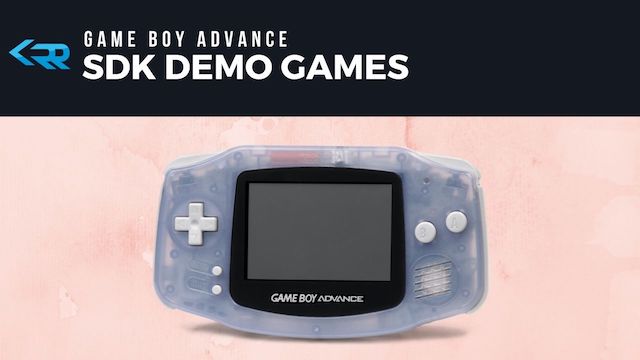 Game Boy Advance SDK Demos